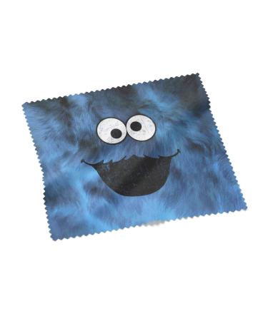 Urban Backwoods Cookie Monster Microfiber Cloth Glasses Cleaning Cloth