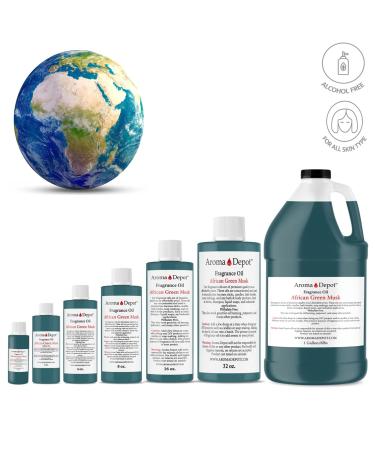Aroma Depot African Green Musk Spray Perfume - 1 oz Pure Fragrance Oil for Aromatherapy Diffuser - Buy Online on GoSupps.com