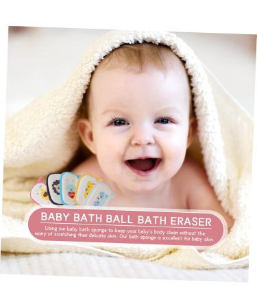 Ipetboom 15 Pcs Bath Ball & Sponge Set - Soft Polyester Bathing Essentials for Toddlers - Buy Online on GoSupps.com