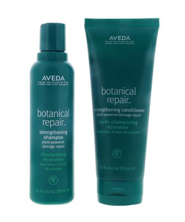Aveda Botanical Repair Strengthening Shampoo and Conditioner 6.7oz Duo Plant Powered Damage Repair