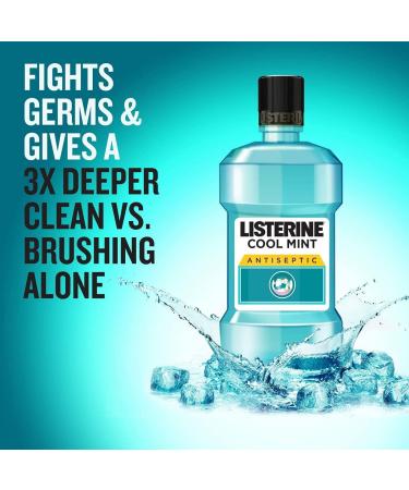  Listerine THREE PACKS of Listerine Zero Mouthwash 500 ml by Listerine - Buy Online on GoSupps.com