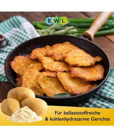 Buy EWL Natural Potato Fiber 1250g - Premium German Potato Flour | XXL Advantage Pack for Healthy Baking and Cooking - Buy Online on GoSupps.com