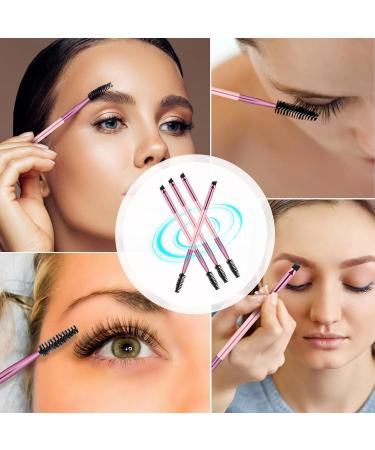 12 Pieces Dual-Ended Brow Brush Set - Eyebrow & Spoolie Brushes for Precision Shaping & Filling | International Shipping Available - Buy Online on GoSupps.com