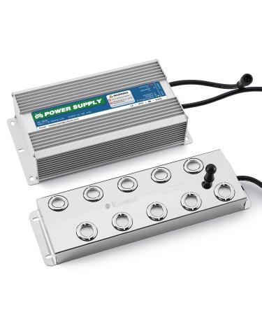 Mxmoonant Mist Maker 10 Head Ultrasonic Fogger 7L/H Fogger Humidifier 400W for Hydroponics Landscape Festival Atmosphere Food Preservation (Mist Maker 10-head) - Buy Online on GoSupps.com
