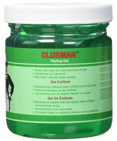 Clubman Styling Gel 16 oz - Professional Hair Styling Product - Buy Online on GoSupps.com