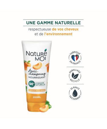 Natur Moi Nourishing Hair Detergent - Roussillon & Organic Argan Oil for Dry & Damaged Hair - 200ml - International Shipping Available - Buy Online on GoSupps.com