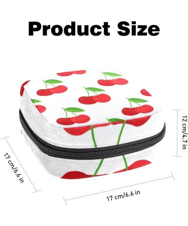 Shop Women's Bonds Still Pad Kit - Fruit Red Cherry Pattern Portable Period Bag for Girls - Buy Online on GoSupps.com