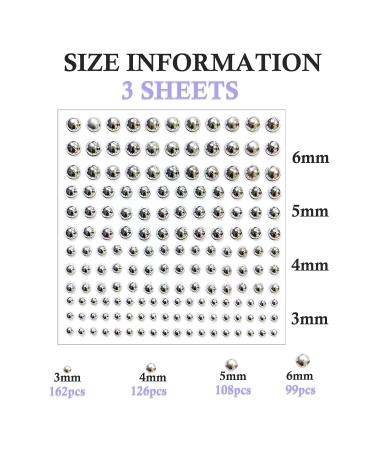 NOOEPC Face Gems & Fake Lip Piercings | Non-Piercing Nose & Eyebrow Studs | Y2K Punk Makeup Stickers for Men & Women - Buy Online on GoSupps.com
