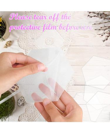 Vegcoo 10-Piece Empty Acrylic Cake Attachments Set | Round Cupcake & DIY Decorations for Birthdays & Weddings - Buy Online on GoSupps.com