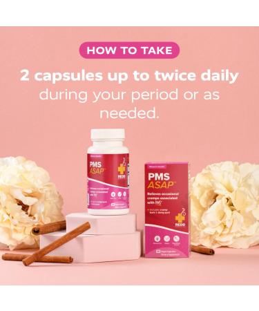 Redd Remedies, PMS ASAP, Includes Cramp Bark & Dong Quai, 60 Vegan Capsules - Buy Online on GoSupps.com