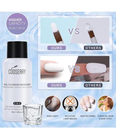 Cooserry Acrylic Nail Kit with Drill - Professional Starter Set for Acrylic Nails Extension and Art Designs - Buy Online on GoSupps.com