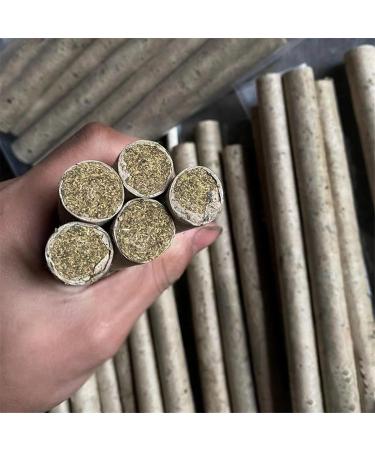 Moxibustion Sticks - Pure Wild Mugwort Roll for Acupuncture & Meridian Therapy | 10PCs - Ancient Healing Process - Buy Online on GoSupps.com