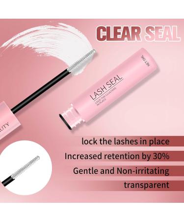 VEYESBEAUTY 2 in 1 Lash Bond & Seal Waterproof Glue for Eyelash Extensions - Long Lasting Strong Hold 5ml+5ml - Buy Online on GoSupps.com