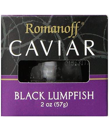 Romanoff Caviar Black Lumpfish, 2 oz 1