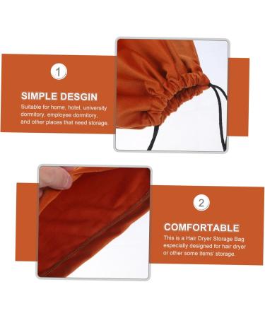 Baluue 3pcs Hair Dryer Storage Bag Hair Dryer Pouch Practical Bags Hair Dryer Carrier Bags Pvc Coffee - Buy Online on GoSupps.com