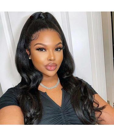 Ponytail Extension Human Hair Ponytail Extension Natural Color Drawstring Ponytail Hair Extensions for Women 8-26" Long Body Wave Pony Tails Clip in Remy Hair Pieces Ponytail Hairpiece for Women ( 18inches 160g - Buy Online on GoSupps.com