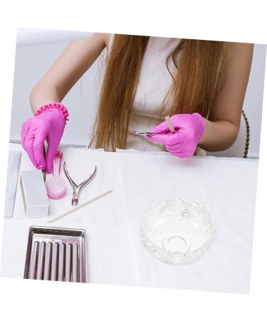 Housoutil Salad Bowl Bowls Nail Soaking Bowl Nail Salon Supplies Manicure Hand Soaking Bowl Remove Wash Soaker Soak off Bowl Nail Remover Bowl Container Glass Exfoliating - Buy Online on GoSupps.com