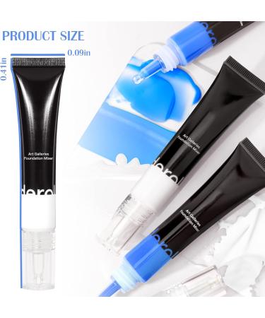  Prreal Liquid foundation pigment blending foundation for customized shade sweat-resistant long-lasting Silky Smooth Liquid light and easy to blend with foundation 0.68 oz (white) - Buy Online on GoSupps.com