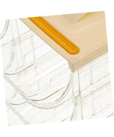 Alipis Clear Automatic Stackable for Plastic Fridge Dispenser Storage Tray Multi-Layer Organizer with - Buy Online on GoSupps.com