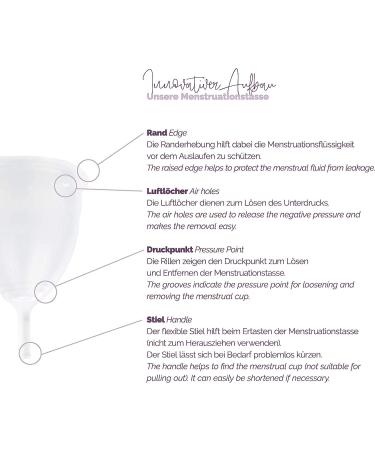 Livella Menstrual Cup Size S - Comfortable & Sustainable Period Hygiene | Includes Storage Bags | Eco-Friendly Alternative to Tampons - Buy Online on GoSupps.com