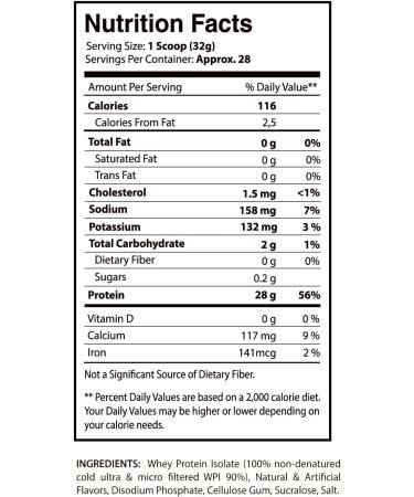 Iso Fuzion 100% Whey Isolate by Scilabs Nutrition | 28g Non Denatured Protein Powder Banana Nut MuffinFlavor 2lb - Buy Online on GoSupps.com