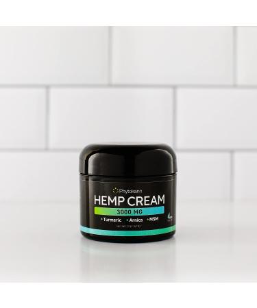 Natural Hemp Cream with Turmeric, Arnica & MSM - Made in USA for Muscle & Joint Discomfort - Buy Online on GoSupps.com