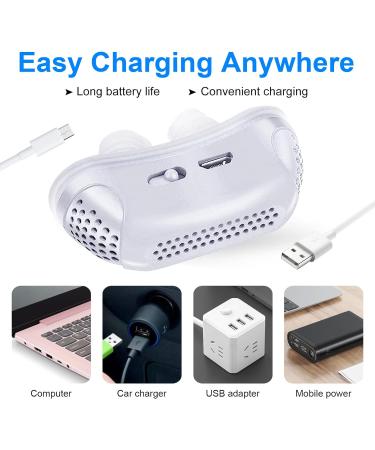 Adjustable & Breathable Anti Snoring Device for Better Sleep - Effective Snoring Solution in White - Buy Online on GoSupps.com