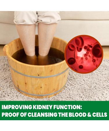 Kidney Support Herbal Foot Soak Kidney-Health Foot Bath Herb Kidney Warming Foot Bath Bag Ginger Foot Bath Bag for Promote Blood Circulation Herbal Foot Cleansing Soak - Buy Online on GoSupps.com