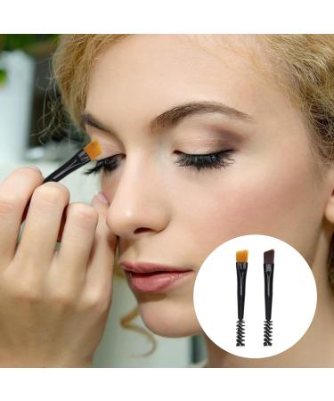 Beaupretty 6-Piece Eyebrow Brush Comb Set - Mini Double-Ended Spoolie & Angled Brush for Precision Eyebrow Application - Portable Black Eyebrow Makeup Tools - Buy Online on GoSupps.com