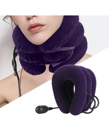 harayaa Adjustable Neck Support for Relief And Relaxation violet - Buy Online on GoSupps.com