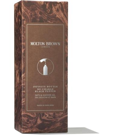 Molton Brown Re-Charge Black Pepper Bath and Shower Gel Limited Edition Infinite Bottle 400 ml - Buy Online on GoSupps.com