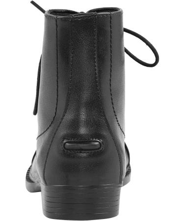 TuffRider Kids Starter Lite Lace Up Paddock Boots - Size 8, Black - Buy Online on GoSupps.com