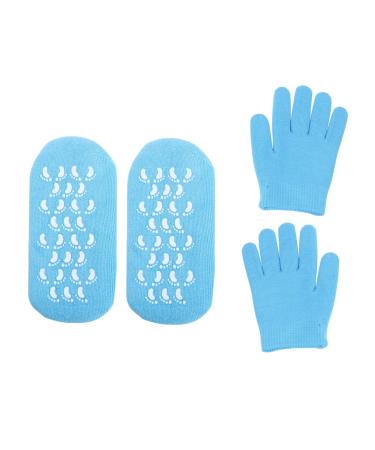 VINTORKY Spa Socks Dry Feet Gel Socks Crutch Handle Covers Moisturizing Toe Socks Moisturizing Socks Boho Alligator Hair Clips Cracked Skin Socks Glove Gel Socks for Moisturizing Moisturize 20.00X13.00X3.30CM