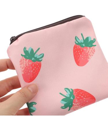 Lurrose Women's Multi-Functional Storage Bags - 4 Piece Lipstick and Bandage Pocket Set for First Period Essentials - Durable Polyester Napkin Holders - Buy Online on GoSupps.com