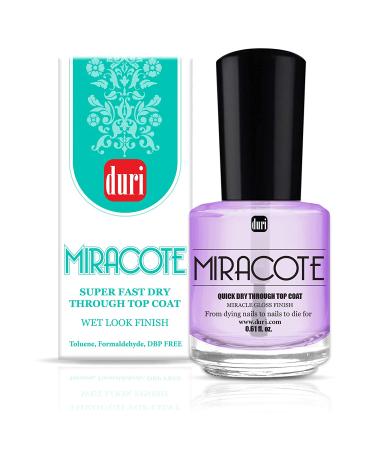 Duri Rejuvacote 1 Nail Growth System Combo - Maximum Strength Base & Top Coat with Miracote Quick Dry Top Coat - Buy Online on GoSupps.com