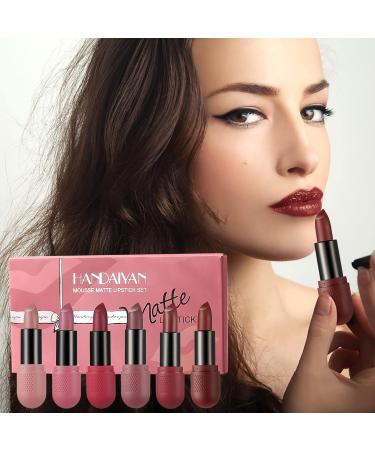 KODEQ Matte Lipstick Set for Women - Long Lasting Smooth Creamy Finish - Fashion Makeup Gift - Buy Online on GoSupps.com