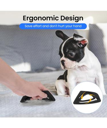 Jewyow Mini Animal Hair Remover - Effective Brush for Couch Carpet Sofa & Furniture | Ergonomic Design | Best Pet Hair Remover - Buy Online on GoSupps.com