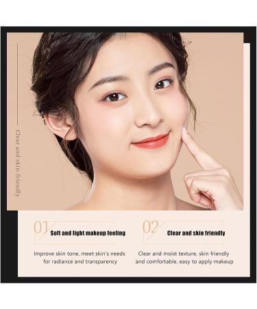 Onebikiniha two-in-one air cushion powder concealer liquid foundation pore primer air cushion foundation full coverage - Buy Online on GoSupps.com