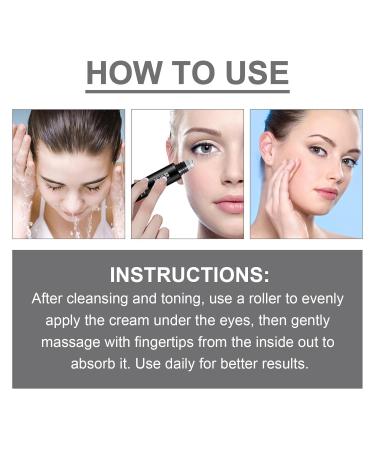 Buy Time Eraser Rollerball for Eyes - Reduce Wrinkles Dark Circles & Puffiness | 3PCS Under Eye Oil Roller - International Shipping Available - Buy Online on GoSupps.com