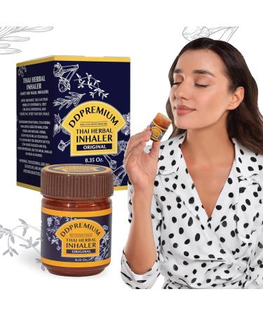 DDPremium Bundle 2 Pack Thai Herbal Inhaler with Menthol & Essential Oil - Yadom Original HOM LAMUN Formula - Buy Online on GoSupps.com