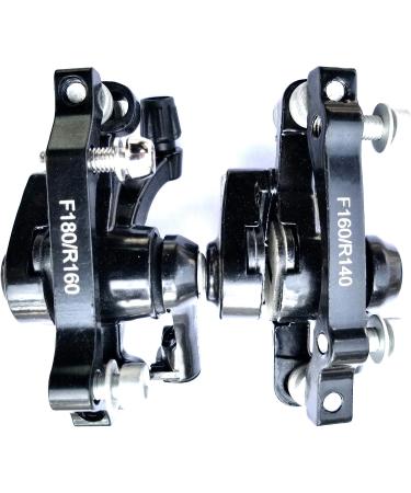 Fat-Cat MTB Bike Mechanical Disc Brake Set - Front & Rear 160mm with Bolts and Cable - TongLi - Buy Online on GoSupps.com