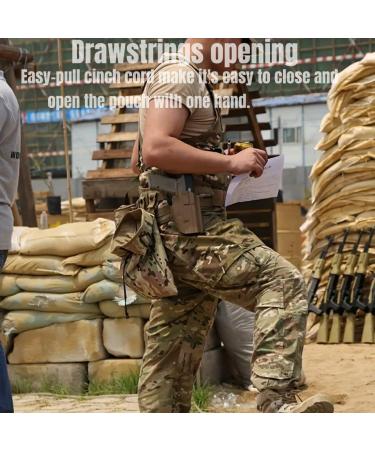 Gexgune Tactical Molle Dump Magazine Pouch - Military Accessory for Hunting - 7 Colors Available - Buy Online on GoSupps.com
