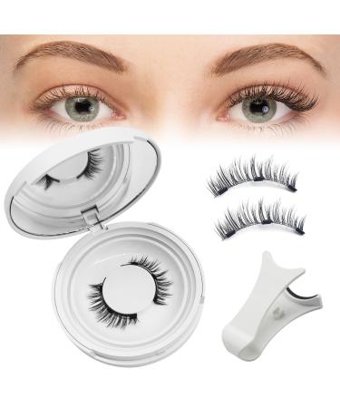WAWJ® Magnetic Eyelashes with Clip, Durable and Reusable, Natural False Eyelashes, No Glue Required, Waterproof, Easy to Wear and Long Lasting
