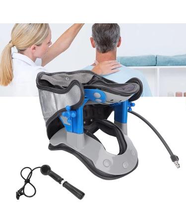 JLASDR Neck Protection - Inflatable Cervical Traction Device for Neck Pain Relief | Adjustable Stretch Correction - Buy Online on GoSupps.com