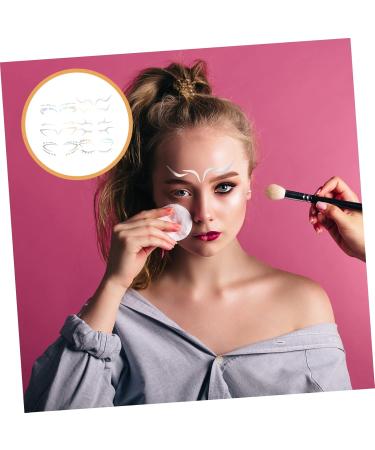 Healeved 6pcs Iridescent Eyeliner Eye Liner Eye Shadow Stickers Face Decals Eyeshadow Transfer Glue - Buy Online on GoSupps.com