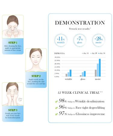 BIOAQUA Sea Fennel Hyaluronic Acid Face Cream 60g - Anti-Wrinkle Moisturizer | Nourishing Skincare for All Skin Types - International Shipping Available - Buy Online on GoSupps.com