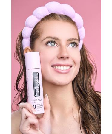 Helloskin Face Cleanser 100ml | Hydrating Vanilla Scent Cleanser for All Skin Types | Aloe Vera Glycerin Vitamin E Sunflower Oil & Cocamidopropyl Betaine for Gentle & Refreshing Cleanse - Buy Online on GoSupps.com