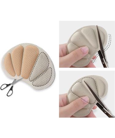 Sibba Heel Grip Liner Cushions - 6 Pairs | Self-Adhesive Shoe Pads for Big Shoes | Anti-Blister Insoles for Women & Men - Buy Online on GoSupps.com