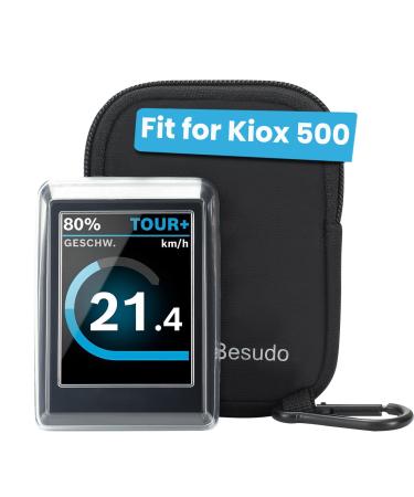 BESUDO Display protection set Suitable for Kiox 500 Display (BHU3700) - Display protective cover with neoprene protection bag for kiox 500 in front of scratches bumps - Ebike accessories Protective Cover - L046 -KB - Buy Online on GoSupps.com
