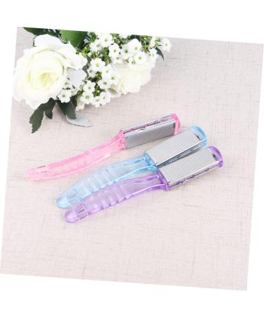 Housoutil Empty Car Diffuser Bottles Remover Exfoliating Scrub 2 Pcs Remover Dead Skin Remover Double-Sided Remover Foot Scrub Foot Remover Bunny Ear Pearl Clip 1 count (Pack of 1) - Buy Online on GoSupps.com